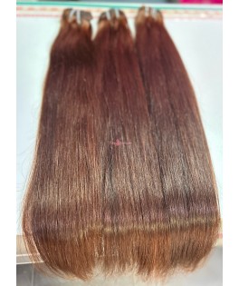 50-55cm Pelo Indio chocolate rojizo